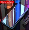 Mirror Smart Case för Xiaomi Redmi 9 9A 9C 8A 8 K30 Pro Flip Cover Redmi Note 9 8 Pro stötsäker vy PU -läder Kickstand Case6065765