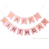 Party Decoration Multi Themes Happy Birthday Banner Baby Shower Decorations Po Booth Bunting Garland Flags
