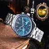 2021 Nouveau style Cinq points de luxe Montres pour hommes Tous les cadrans de travail Montre à quartz de haute qualité Top Marque Chronographe Horloge Ceinture en acier me278w