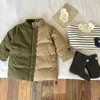 Jackets Children Coat 2024 경사 눈 개인 주문 색상면 아기의 성격이 긴 겨울