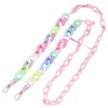 ins ins children's acrylic eyeglasses chains contulful face mask charlder non slip lanyard just rope rop strap for girls girls s0373