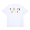 Ga ll ery ss men tシャツデザイナーTシャツ男デザイナー女性マンカットンマンカジュアルストリートショートスリーブ衣服サイズS-xl depts衣料品バスケットボールシャツブラックシャツ