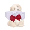 Collari per cani Forniture per animali domestici Cuccioli regolabili per cuccioli di lettiera Bichon Cat Bow Tie