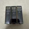 Novidade batom preto prensado em tubo de alumínio batons menina lip cosméticos rouge allure veludo #57 #58 #99 3 cores estoque de longa duração brilho labial à prova d'água 3,5g