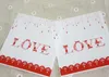 Nouveau 400 pcs/lot petits accessoires cellophane faveur mini sacs, emballage cadeau de fête auto-scellant, amour de la Saint-Valentin 10x10 + 3 cm enveloppe LL