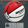 WADE Original Cute Dual Color Spirit PU Leather ball for Indoor and Outdoor Adult Basketball size 7 240103