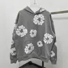 2024ss Hooded Pullovers for Men Women Best Quality Puff Print Oversized Hoodies