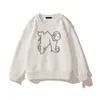 Designer Kid Sweatshirts Bébé 100% coton Sweats à capuche enfants à capuche garçons filles mode lettre pulls enfant en bas âge printemps hiver à manches longues outwear CHD24010411-6