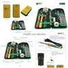 Professional Hand Tool Sets 16 In 1 Household With Screwdrivers Soldering Iron Mtimeter And Tweezers For Phone Laptop Pc Repair Drop Dhm03