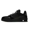 Chaussures de sport de luxe Designer Baskets en relief Baskets Triple Blanc Rose Bleu Ciel Abloh Noir Vert Gris Denim Faible Marque Yayoi Kusama Hommes Femmes Virgil Chaussures de sport