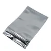 Sacchetto di imballaggio con cerniera richiudibile in foglio di alluminio di plastica trasparente Conservazione degli alimenti per sacchetti di plastica con cerniera Richiudi i sacchetti di alluminio di Mylar con chiusura a chiave Ixhvt