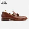 Oncle Saviano mocassins de luxe hommes chaussures quotidien formel bureau homme chaussure en cuir véritable à la main concepteur d'affaires chaussures classiques hommes 240103