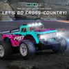 ZWN 1 161 20 24G Model RC Car With LED Light 2WD Offroad Remote Control Climbing Vehicle Outdoor Toy Gifts for Kids 240103