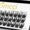 Faux cils Kimcci 30 paquets Extension de cils de vison MJ paquets segmentés naturel 3D russe Volume Faux individuel