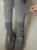 Solide bébé fille pantalons décontractés enfants pantalons coton filles côtelé Leggings doux confortable enfants enfant en bas âge Long 240122