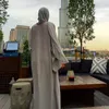 Ethnic Clothing Women Open Kimono Cardigan Abaya Turkey Long Maxi Dress Islamic Gowns Kaftan Robes Ramadan Gown Dubai Femme Musulmane