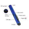 Portable Lanterns LED Magnetic Working Flashlamp Outdoor COB Emergency Torch USB Recharge Super Bright Camping Lamp Pen Lantern