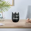 Bouteilles d'eau Bouteille de vin de Saint-Valentin Tasse isolée sous vide Capacité Tumbler sans BPA pour