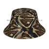 Basker snakeskin designer produkter hink hatt sol cap kvinnor s yoga träning tank gåva till henne honom