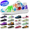 Maßgeschneiderte Schuhe Laufschuhe Star Lovers DIY Schuhe Retro Freizeitschuhe Herren Damen Schuhe Outdoor Sneaker weiß grün große Größe EUR 36-48