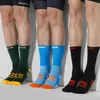 Socant Socks Socks Mężczyźni Oddychają na świeżym powietrzu maraton pończochy piłkarskie pończochy sportowe sportowe 240104