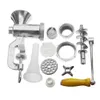 Aluminiumlegering Manuell köttkvarn Nudel Sausage Handheld Making Gadgets Mincer Home Kitchen Cooking Tools Food Processor 240103