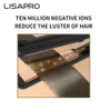 LISAPRO Piastra per capelli in ceramica originale, ferro da stiro 1 piastre | Piastra per capelli professionale nera, modello di salone, bigodino 240104