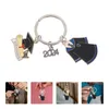 Keychains Graduation Season Keychain 2024 Bulk Ring Presents for College Examinate Remembrance