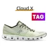 уличная обувь Oncloud Shoes Дизайнерская обувь для бега on x Running Federer Новые легкие амортизирующие кроссовки Мужские кроссовки для кросс-тренировок Женская S