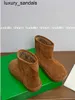 Botteg Venets Snap Snow Boots Queen Genuine Fur Integrated Plush and Thickened Warm ShortQQ