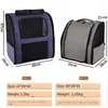 Cat Carriers Outdoor Portable Double Shoulders Bags Multifunctions Large Capacity Pet Breathable Outgoing Products Backpack Accessories