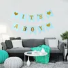 Party Decoration Multi Themes Baby Banners Pink Letter Sign Perfect Set Shower Bunting Garland Flags Accessories