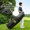 PlayEagle Golf Travel Bag with Wheels Folding Hard Top Airplane Cover Aviation Hardcase golf supplies YKB01 240104