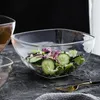 Bowls Salad Bowl Large Capacity Plastic Fruit Snack Acrylic Serving Mixing Mini