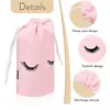 Makeup Brushes 30PCS Eyelash Aftercare Bags Zipper Waterproof Lashes Bag Toiletry Pouch Cosmetic Travel Beauty Supplies Gift Packaging