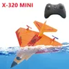 Sea-Land-Air 3 en 1 Aviones RC para adultos 2.4GHZ 6CH 3D Stunt RC Airplane PLUS con GPS Gyro Auto Balance Aviones de control remoto 240103