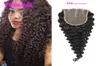 Peruvian Virgin Hair 6x6 spetsstängning med babyhår Deep Wave Six med sex stängningar Curly 1224 tum naturlig färg4928464