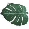 Carpets Leaf-Shaped Rug Home Decoration Bathroom Mat Green Retail