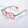 Okulary przeciwsłoneczne ramy MCYFC modne metalowe szklanki Ramka Kolor okularów krótkowzrocznych można dopasować do anty-bliskiej recepty na światło