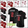 Indiana Football Jersey Tayven Jackson Jaylin Lucas Sam West Andre Carter Aaron Casey Matthew Bedford Alternate Noir Rouge Blanc College Special Football Jerseys