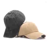 Bonés de bola unisex vintage lavado algodão boné de beisebol moda coração carta bordado chapéu macio viseira casual ao ar livre snapback