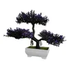 Dekorative Blumen, Mini-Simulationsbaum, Topfpflanzen, realistisches Kiefern-Design, gefälschte Heimbüro-Tischdekoration, Wohnzimmer-Schreibtisch-Dekoration