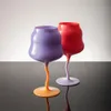 1st Cream Goblet Crystal Glass Home Decorative Cup Wine Twist Cup Sparkling Vin Glas Juice Cup For Cold Drink 240104