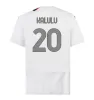 23 24 24 Milans Ibrahimovic Giroud Soccer Jerseys 4th Pulisic Theo Tonali Reijnders koszula Romagnoli Rafa Leao S.castiljo Reijnders Loftus-Cheek Football Mundur AC AC