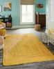 Tapis Tapis Coton Naturel Fait Main Réversible Boho Tapis Rustique Look Moderne Tapis