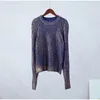 Women's Sweaters Sparkling Gold Color For Women Fashion O Neck Lantern Sleeve Bright Silk Knit Pullover Autumn Chic Office Ladies Jumper