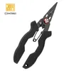 Multi-function Stainless Steel Fishing Pliers Saltwater Split Ring Pliers Fish Hook Remover Fishing Line Cutters Fishing