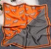 Silk Scarf High-End Mulberry Silk Sunscreen Scarf Women's Square Scarfs Summer Shawl Scarf Wholesale