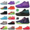 Hoge kwaliteit bal Lamelo heren basketbalschoenen Mb01 Designer Man Melo Rick en Mb01 01 Ballls Galaxy blauw rood groen Blast Queen Designer Sneaker Trainer ons