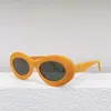 gafas diseñador mujer LW 2306S Acetato Marco grande Lente Marco marca Marca Máscara protectora amarillo Espejo de conducción anteojos loewee gafas de sol de montura completa luneta